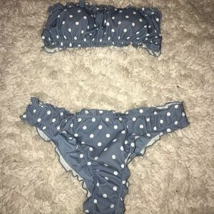 Polka dot bikini